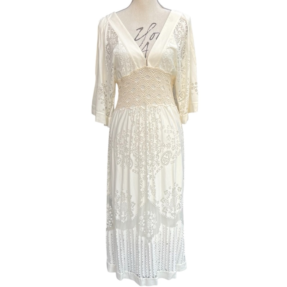 FARM Rio White Midi Dress - Picture 4 of 16